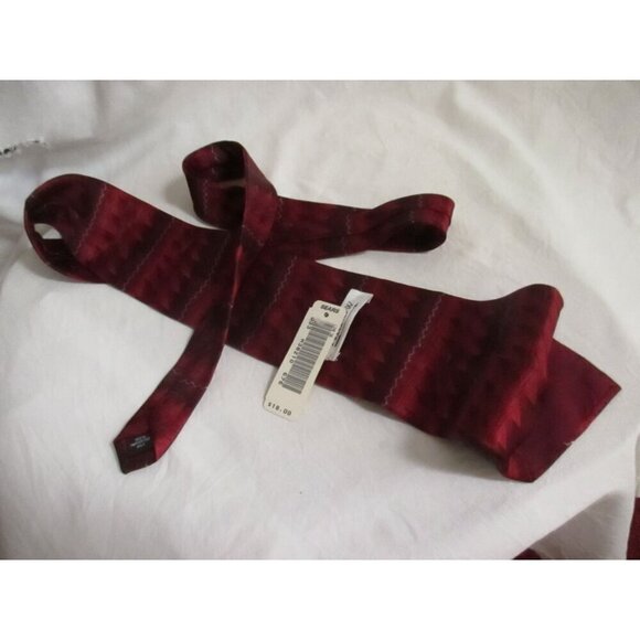 Vintage Men's Neck Tie 1990's Arrow Sears 100% Silk 54" 3.5" wide NWT DS NEW - Picture 5 of 5